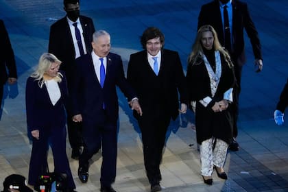 Encuentro de Milei con Netanyahu.