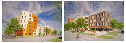 Encuentro Square es una propiedad de 89 unidades que, en su primera fase, ya tiene un 74% de ocupación (IG @luchachicago)