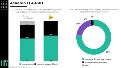 Encuesta de Mora Jozami, de Casa Tres, sobre la absorción del Pro por La Libertad Avanza