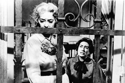 Bette Davis y Joan Crawford en Qué pasó con Baby Jane?
