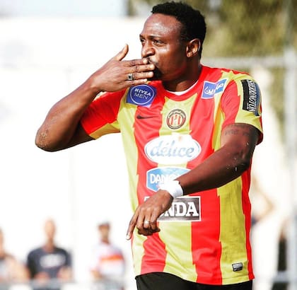 Eneramo durante sus tiempos en el Esperance de Tuniz