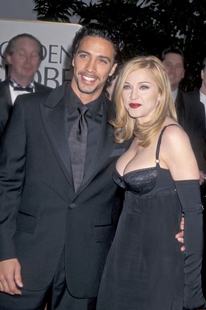 Enero de
1997. Carlos
y Madonna
en el Hilton
Hotel de
Beverly Hills.
