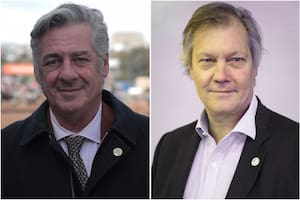 Enfrentados. Nicolás Pino y Marcos Pereda