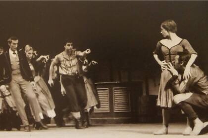 Escena de la obra "El niño brujo"