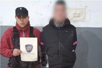 Enrique Alejando Grasso Rivaldi al ser detenido.