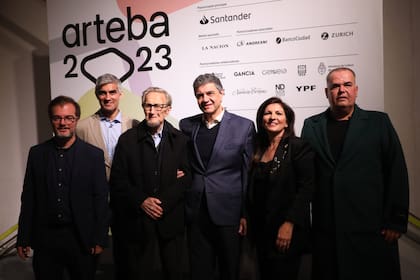 Enrique Avogadro, Eduardo Mallea, Jacobo Fiterman, Jorge Macri, Larisa Andreani y Andrés Brun 