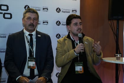 Enrique Bertini, presidente de Cafma, y Marco Stiuso, coordinador general de Cafma