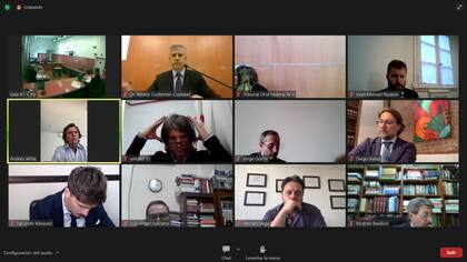 Enrique Blaksley, en el juicio