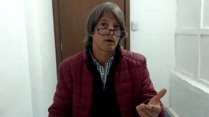 Enrique Blaksley, en su nueva indagatoria desde el penal de Ezeiza, el 7 de octubre de 2021