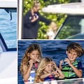 Enrique Iglesias y Anna Kournikova disfrutaron de un paseo en familia, tras el nacimiento de su último hijo