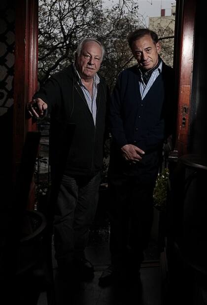 Enrique Liporace y Alejandro Awada, figuras de Historia de un clan