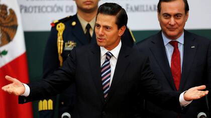 Enrique Peña Nieto retruca a Donald Trump por el muro