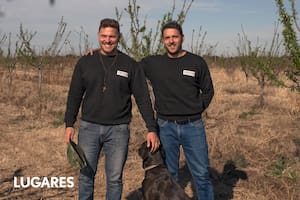 Enrique y Jorge Paloma Schiavi, fundadores de Almendrar en Villa del Totoral.