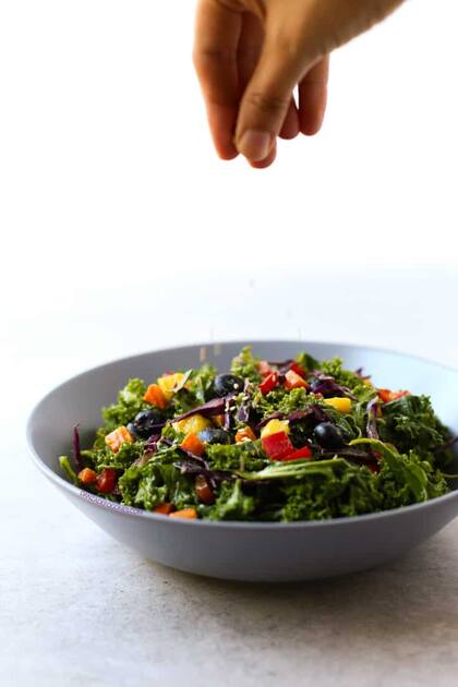 Ensalada de kale