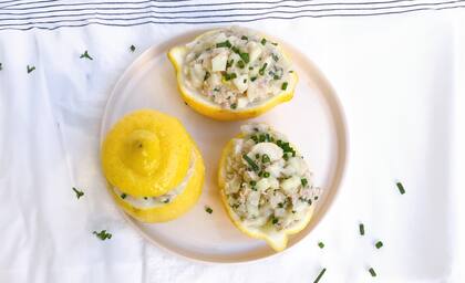 Ensalada de atún en limón