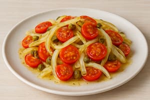 Ensalada de hinojo y tomate