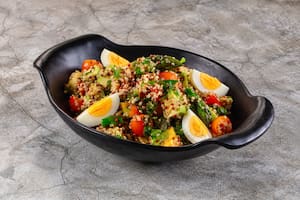 Ensalada de quinoa y espárragos