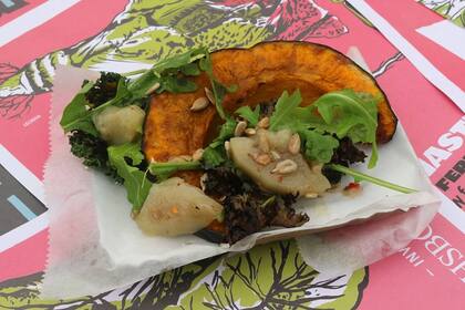 Ensalada de Santa Teresita. Gentileza Feria Masticar