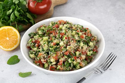 Ensalada tabule de quinoa