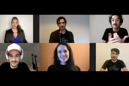 Ensayo de Lo quiero ya vía Zoom