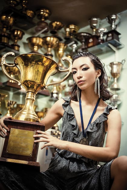 Enterito lurex y aros (Las Pepas)