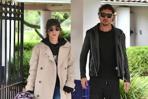 El reencuentro de Nico Vázquez y Gimena Accardi en el último adiós al representante de actores Alejandro Farrell