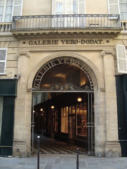 Entrada a la Galerie Vero-Dodat.