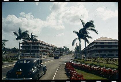 Entrada a la Zona del Canal de Panamá, 1968