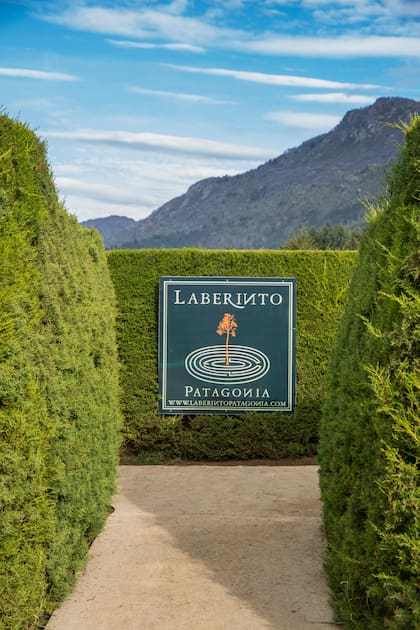 Entrada al laberinto Patagonia.