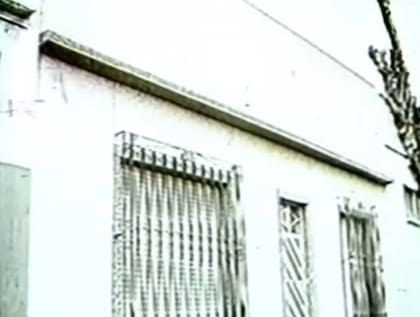 Entrada de la casa de la familia Maradona Franco. Noviembre de 1978