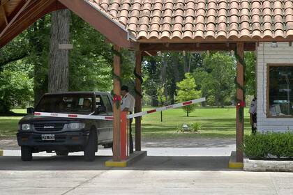 Entrada del country El Carmel donde asesinaron a María Marta García Belsunce