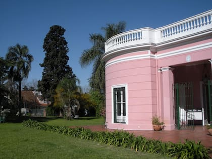 Entrada principal de la casa familiar de los Trabucco, cuya construcción  data de principios del 1900.