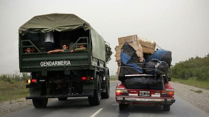 El paso fronterizo entre Aguas Blancas y Bermejo es clave para el narcotráfico