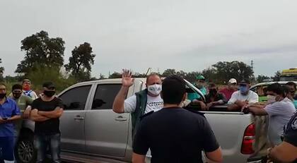 Entre camioneros argentinos y brasileños hubo agresiones, según dijeron fuentes del gremio de los Moyano a LA NACION