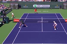 Directo al rincón: el gran tiro ganador de Horacio Zeballos frente a Sinner en Indian Wells