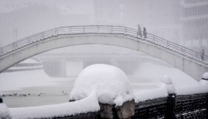 Entre el sábado y el lunes cayeron 45 centímetros de nieve