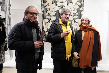 Entre la gran cantidad de invitados, también estuvo la actriz Carola Reyna.