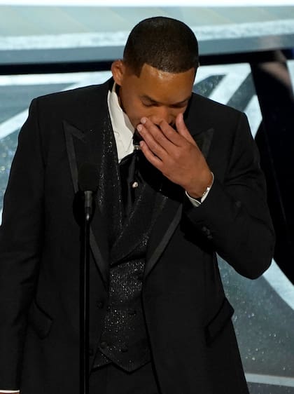Entre lágrimas, Will Smith agradece el Oscar al mejor actor protagónico 