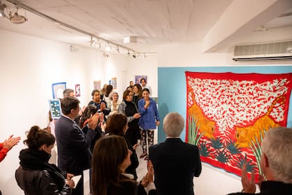Entre las muestras que participan del Gallery se contó una de Feliciano Centurión en la galería Verónica Torres-Casa Mayor, curada por Irene Gelfman