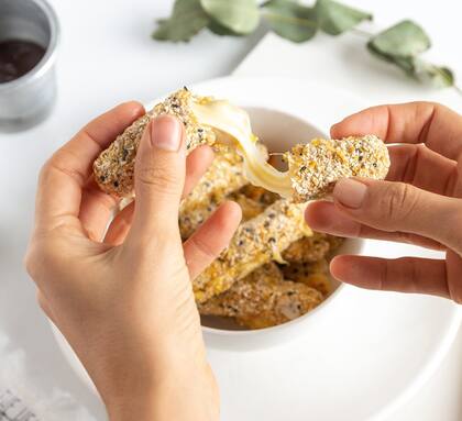 Entre las opciones de Tienda Directa, estos bastoncitos de queso saludables son un gran aporte a la picada.