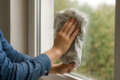 Entre los múltiples usos para el papel de diario viejo, también se destaca su utilidad para limpiar vidrios