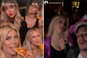 Entre los negocios y el placer, Wanda Nara mostró el minuto a minuto de su primer día a solas en Milán