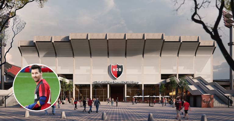 ¿Tribuna Lionel Messi? Newell’s comenzó con la remodelación de su estadio