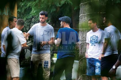 Entre los que no anotaron al festejo de cumpleaños de Ander Herrera estaban Ángel Di María, Leandro Paredes, Mauro Icardi (de boina), Neymar, Sergio Ramos, Marco Verratti y Keylor Navas.