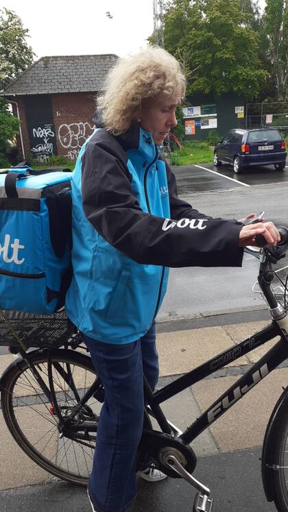 Entre una variedad de empleos, Silvia trabajó como delivery y empleada doméstica.