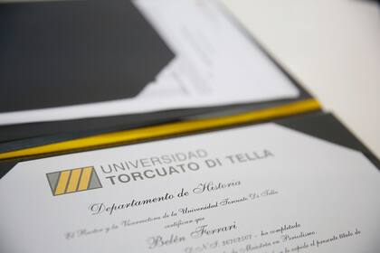 Entrega de diplomas a los alumnos egresados del Master en Periodismo del diario LA NACION y la Universidad Torcuato Di Tella.