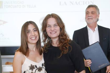 Flavia Consoli, Karina Galperín y Héctor Guyot