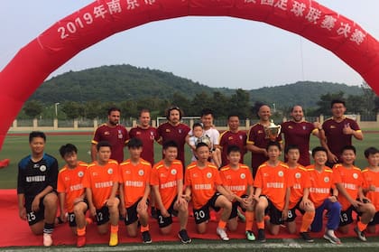 Entrenador orgulloso.