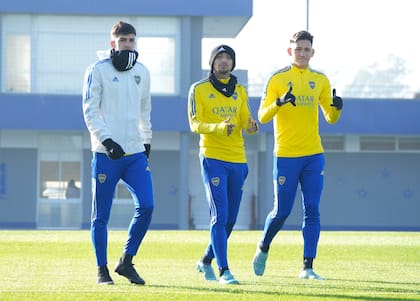 entrenamiento Boca