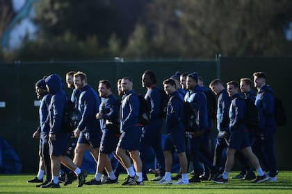 Inglaterra se entrena con miras al choque con Francia en rugby.